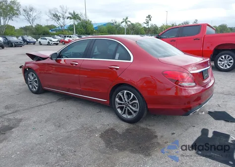 2017 Mercedes-Benz C 300 from USA, damaged, VIN 55SWF4JB3HU229767